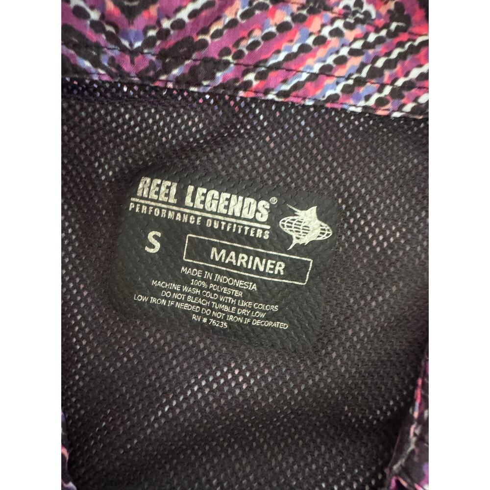 Reel Legends Performance Mariner Button Front Sle… - image 3